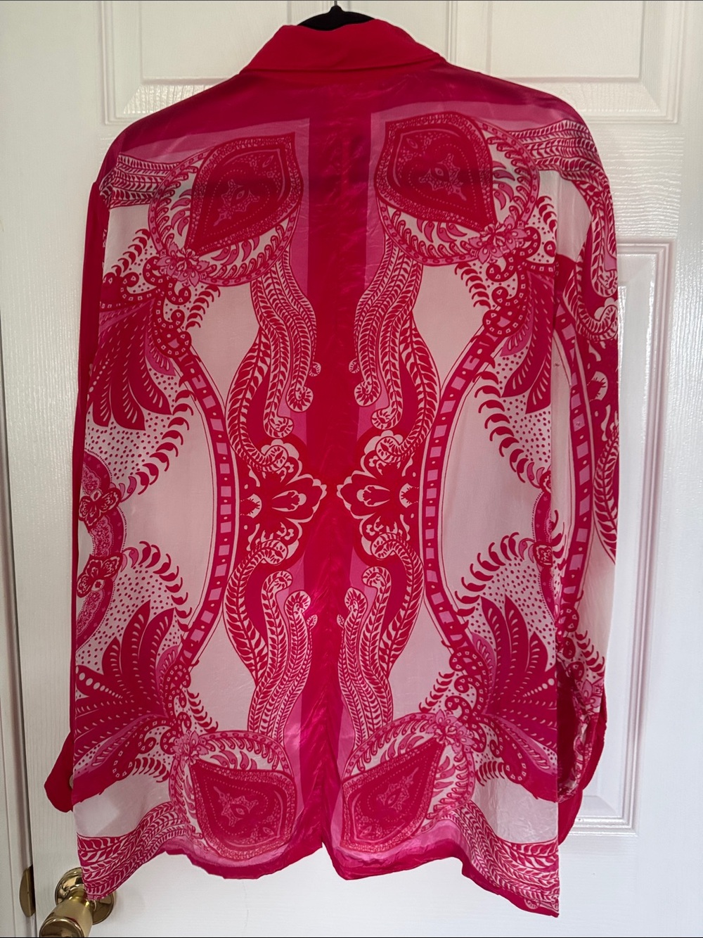 Farm Rio Pink Blouse - Picture 5 of 8